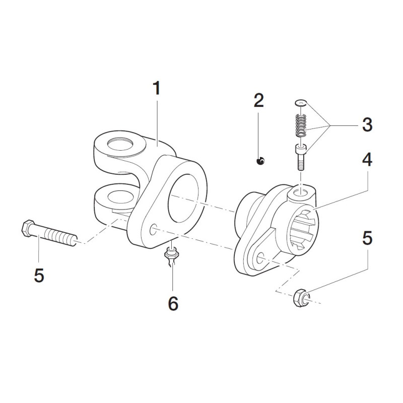 Comer (4) Piasta sprzęgła 1i3/8" Z21 141024026