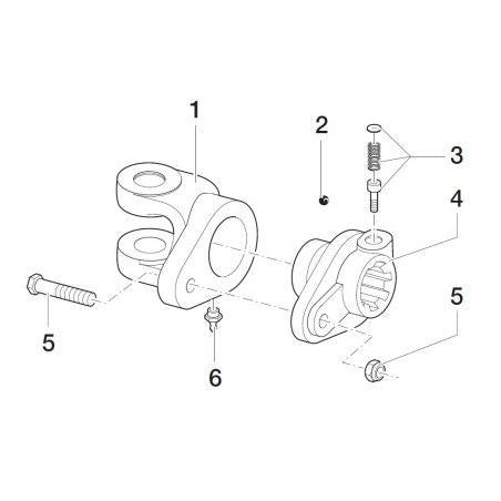 Comer (4) Piasta sprzęgła 1i3/8" Z21 141024026