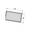 Lampa cofania, 58u W-11, biała 1400696200 Waś 5907465120586