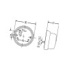 Lampa cofania 2ZR001421101 Hella 4082300212006