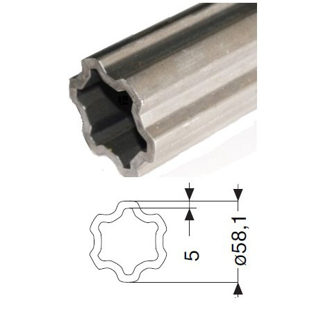 Comer Rura wew.  V90 L1030 58,1x5 /1210/ 153280177