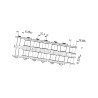Łańcuch 16B-2, 127,2 kN, - 1"x0,67" - Gopart 16B2GPP005