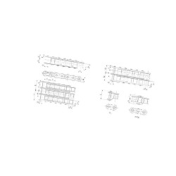 Zamek łańcucha RS25S Tsubaki 8718472027617