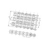 Łańcuch 12B-3, - 3/4"x7/16" - Rex Pro KT34716