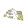 308-130100010746 Renault Zestaw uszczelek głowicy Case-Steyr