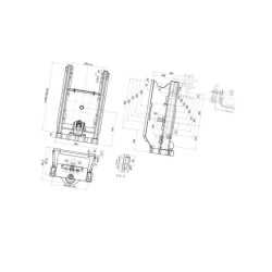 Korpus zaczepu, 325mm K80 00110842A02 Scharmüller 8716106708291