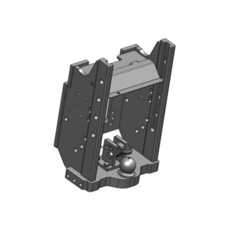 Korpus zaczepu, 390mm K80 001148900A02 Scharmüller 8716106708192