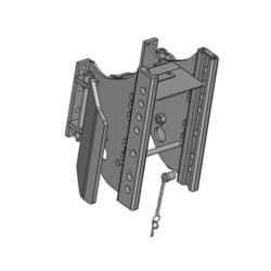 Korpus zaczepu, 255mm 00161922A02 Scharmüller 8716106709090