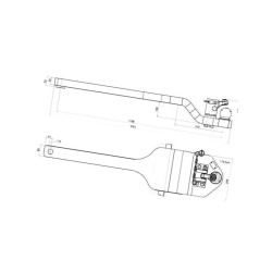Płyta nośna zaczepu, K80 1263 009605011A02 Scharmüller 8716106711321