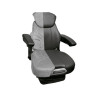 Pokrowiec na siedzenie ciągnika, czarny