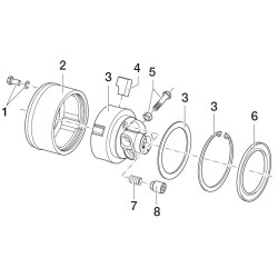 Comer (8) Wkręt M20x1,25x25 190000478