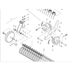 Amazone 962737 Tuleja RD 10278 45X 25,5 11SMn30+C