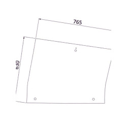 Okno boczne 816810040431KR