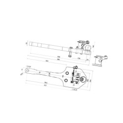 Płyta nośna zaczepu, K80 885 m 0096031210A11 Scharmüller 8716106711505