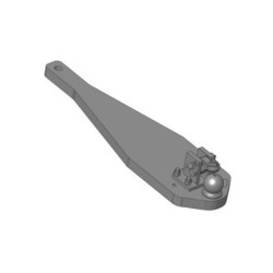 Płyta nośna zaczepu, K80 1065 009605801A02 Scharmüller 8716106711291