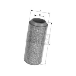 Filtr powietrza, M&;H C16400 MANN-FILTER 4011558152406