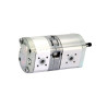 Pompa hydrauliczna 14+4 ccm lewa 155700750017 Bosch 0510565406 Bosch Rexroth
