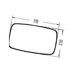 Lusterko, Hella 8SB501263003