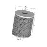 Filtr oleju, M&;H H9281 MANN-FILTER 8719607029315
