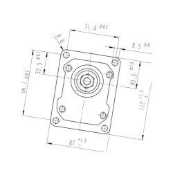 Pompa hydrauliczna 16 ccm prawa Bosch 0510625016 Bosch Rexroth