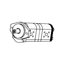 Pompa hydrauliczna 22+11 ccm lewa RT7700036351 Bosch 0510765347 Bosch Rexroth 2000000754123