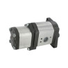Pompa hydrauliczna Valmet 33664100, 32+11 ccm lewa Bosch 0510767318 Bosch Rexroth 8719607026031