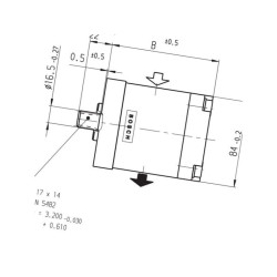 Pompa hydrailuczna 11 vvm prawa Bosch 0510525068 Bosch Rexroth
