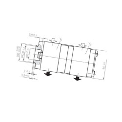 Pompa hydrauliczna 16+16 ccm lewa Bosch 0510665339 Bosch Rexroth