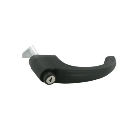 AL66980 John Deere Klamka szyby tylnej, z zamkiem lewa JD