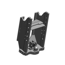 Korpus zaczepu, K80 W390 001108900A02 Scharmüller 8716106708277