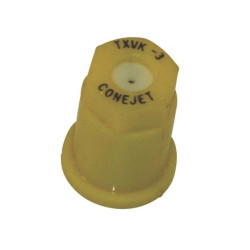 TeeJet TXVK3 Dysza o pustym stożku TXVK 80 stopni żółta ceramiczna