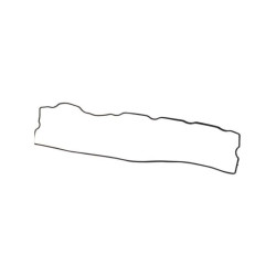 Uszczelka pokrywy zaworu MF 4224398M1 Massey-Ferguson 4224398M1