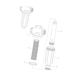 TeeJet AAB124ML112SCAL80 Filtr ciśnieniowy 1 1/2cala 80 Mesh