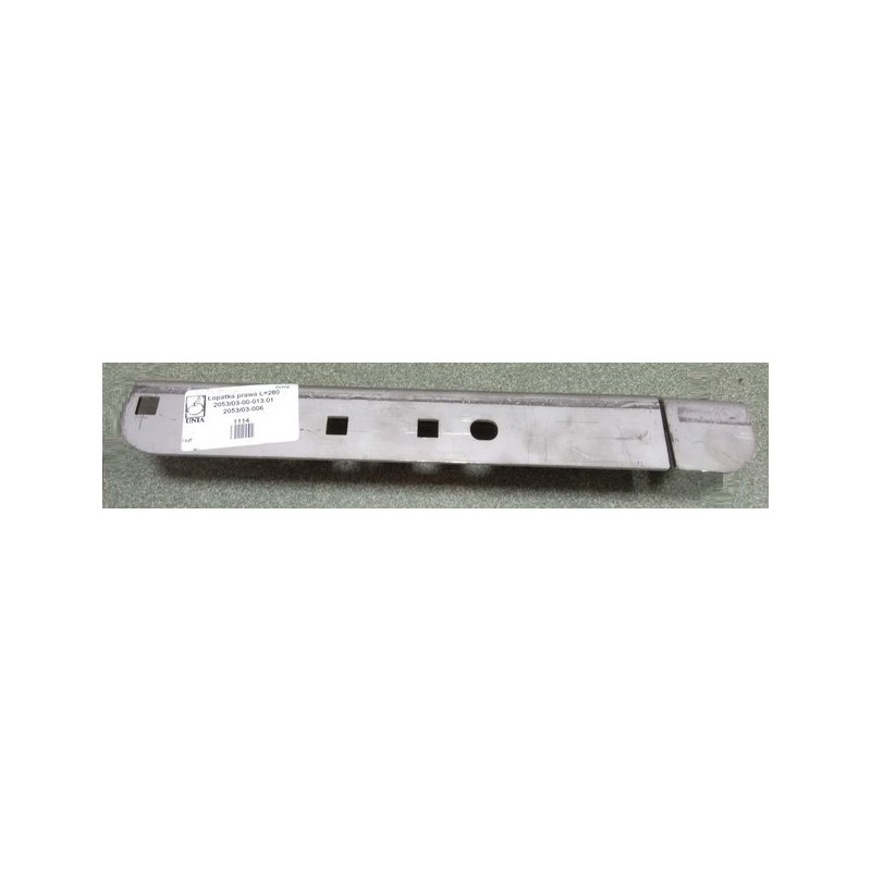 Unia-Łopatka rozsiewająca LR10, (12-16) MX, MXL, MS, prawa, L-280 mm