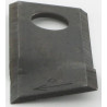 Nożyk 96x40x3 otwór 19mm prawy wzór 6R