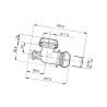 Zawór spustowy 1 1/4" 452005 Arag 8026834089518