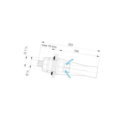 Hydr.miesz.bez tw.pian. 1,5 mm 50220415 Arag 8026834147935
