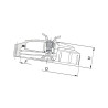 Pokrywa 6&quot ze sprężyną 3542010 Arag 8026834066847