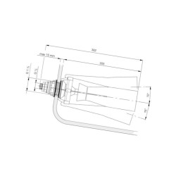 Mieszadło opryskiwacza, obraca 502063 Arag 8026834147485