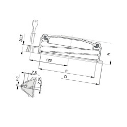 Pokrywa okrągła 220mm 354142 Arag 8026834066793