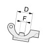 Uchwyt dyszy 1/2" 402545AKB Arag 8026834073371