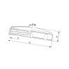 Pokrywa okrągła 240mm 354320 Arag 8026834066991