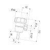 Filtr 1/2"x13mm kpl. 309T953 Arag 8026834268999
