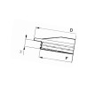 Zamknięcie zbiornika 620 mm 3522180 Arag 8719607067744
