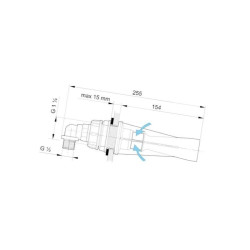 Mieszadło do oprysk.2mm ceram. 5022032 Arag 8026834147881
