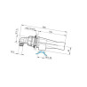 Mieszadło do opryskiw. 3mm V2A 5022133 Arag 8026834148024