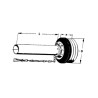 Walterscheid 1375620 Osłona wałka WOM połowa wewn., 550mm d63/71x4 D73 B-185 8 karbów