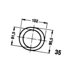Walterscheid 1368781 Osłona wałka WOM 1000 mm 368786+368791