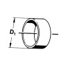 Walterscheid 1381621 Pierścień oporowy pośredni wew.-Ø 48,5 mm, zew.-Ø 51 mm