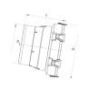Walterscheid 1129928 Kołpak ochronny , SD25 FLEXO, B 242 mm, L-186mm W2480